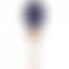 Bleu à carreaux œuf sur le bâton de perles pâques kit bricolage en bois toile broderie artisanale en sku-255004