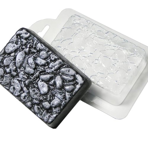 1pc pierre naturel rectangle en plastique fabrication de savon moule cadeau pour elle pour lui 95x65 sku-43019