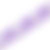 2m 6.56 ft 2.18 yrd blanc violet lilas rayé 330 parachute macramé de perles cordon tressé corde surv sku-261336