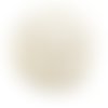 12m 39ft 13yrd de lin blanc cordon bijoux torsadées perles fil rustique corde premières naturelles w sku-38227