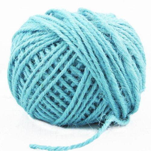 50m 130ft 42yrd turquoise blue linen cord jewelry making twisted beading thread rope wrap bracelet 2 sku-38238