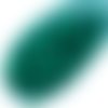100pcs noir opaque turquoise green ronde à facettes feu poli petite entretoise tchèque perles de ver sku-33395