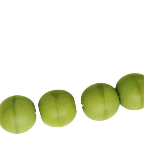 40pcs mat olivine olive vert opaque ronde druk entretoise de semences verre tchèque perles 6mm sku-42722