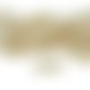 40pcs blanc crème perles de verre tchèque ronde pommes terre torsadées imitations 6mm sku-26980