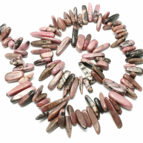 20pcs pink black grey mix couleurs bijoux making bricks forme mixte taille de chips beads natural ge sku-963630