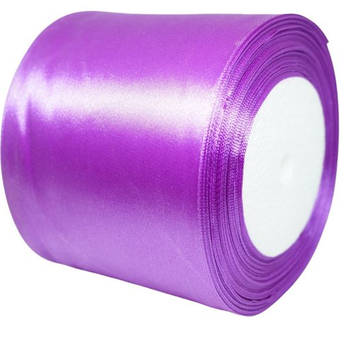 3m 10ft 3.3yds violet large crafts fabric cordon decorative bow wedding kanzashi ribbon satin 80mm 3 sku-964692