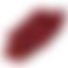 100pcs opaque rouge corail bleu en terre cuite rond à facettes feu poli petite entretoise tchèque pe sku-33172