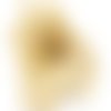 20pcs blanc ivoire naturel de plumes coq pendentif boucles d'oreilles bijoux la chapellerie selle co sku-39363