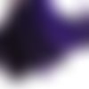 20pcs violet teint les plumes de coq pendentif boucles d'oreilles bijoux la chapellerie selle costum sku-39377