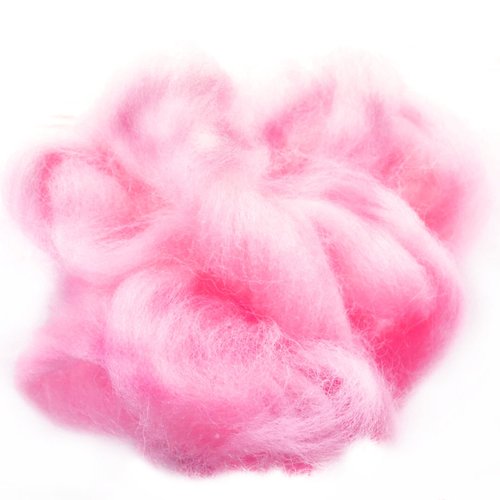 Rose bébé 20g 4m vegan friendly acrylique laine pour aiguille de feutrage la filature tricot bricola sku-40712