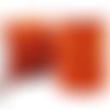 18.3 m 60ft 20yrd orange rouge coton ciré cordon de perles décoratives chaîne tressée en corde torsa sku-38109