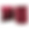 18.3 m 60ft 20yrd rouge foncé en coton ciré cordon de perles décoratives chaîne tressée corde torsad sku-38124
