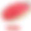 100pcs perles brillent rose valentine rouge rond druk verre tchèque pressé de petite entretoise 4mm sku-31774