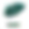 100pcs mat vert arc-en-ciel de l'iris st patrick day ronde à facettes feu poli verre tchèque perles  sku-27269