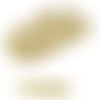 100pcs mat cristal jaune citron arc-en-ciel ronde druk verre tchèque pressé perles de petite entreto sku-31760
