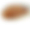 100pcs matte crystal orange arc-en-ciel givré rond verre tchèque perles de petite entretoise graines sku-31703