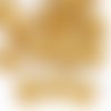 20pcs cristal d'or patine de lavage à plat pièce rond fleurs verre tchèque l'anémone fleur soleil fo sku-43223