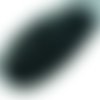 100pcs mat noir de jais halloween ronde verre tchèque perles petit écarteur 3mm sku-31231