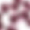 10pcs rouge rose au crochet tricoté à plat applique des fleur patch coudre sur la broche brodée main sku-40381