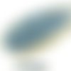 100pcs craie grise bleu lustre rond à facettes feu poli verre tchèque perles de petit écarteur 3mm sku-31868
