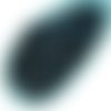 100pcs nébuleuse pourpre opaque noir de jais ronde à facettes feu poli petite entretoise verre tchèq sku-33039