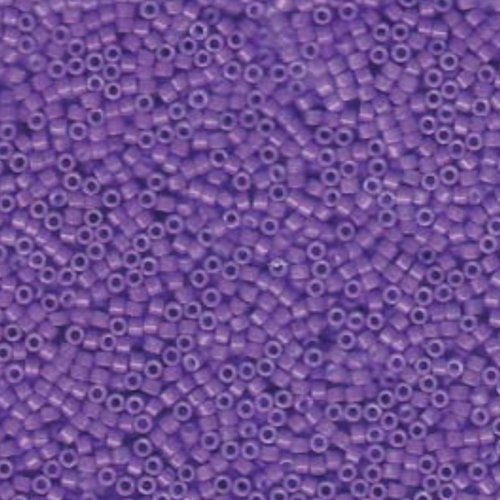 5g teint opaque rouge violet 11/0 delica verre japonais miyuki perles de rocaille db1379 cylindre ro sku-687048