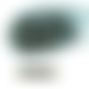 100pcs picasso lazure bleu lustre rond tchèque perles de verre à facettes feu poli petite entretoise sku-29007