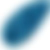 100pcs picasso opaque turquoise bleu en terre cuite rond à facettes feu poli petite entretoise de ve sku-32999