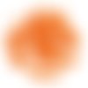 10g orange étoile blanche bordée d'halloween perles de rocaille preciosa cornaline star tchèque en v sku-30159
