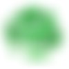 Nouvelle finition 10g vert étoile blanche bordée de perles rocaille preciosa cornaline star tchèque  sku-30168