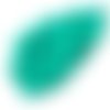 100pcs opaque turquoise green ronde à facettes feu poli petite entretoise tchèque perles de verre 4m sku-33362
