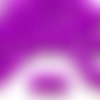 20pcs uv active neon hot violet mat givré rond druk entretoise de semences verre tchèque perles 8mm sku-33698
