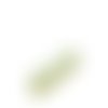 40pcs blanc albâtre opale petite cloche fleur de bouchons verre tchèque perles 5mm x 7mm sku-32374
