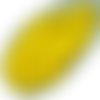 100pcs opaque citrine jaune citron ronde à facettes feu poli petite entretoise de verre tchèque perl sku-32991