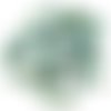 Nouvelle forme de cristal dichroïque vitrail vert valentine rose la moitié plus petit champignon bou sku-27444