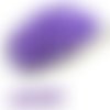 100pcs pourpre violet améthyste soie mat de verre tchèque ronde à facettes feu poli petites perles d sku-31545