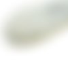 100pcs blanc opaque ab demi-verre tchèque ronde à facettes feu poli petites perles d'entretoise de 4 sku-31571