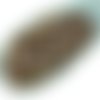 100pcs picasso brun pourpre d'or lustre rond verre tchèque perles de petit écarteur 3mm sku-31222