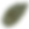 100pcs cristal topaze fumé brun clair ronde à facettes feu poli petite entretoise de verre tchèque p sku-33035
