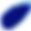 100pcs cristal royal bleu saphir foncé clair ronde à facettes feu poli petite entretoise de verre tc sku-33064