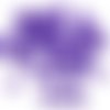 40pcs mat or briller violet verre tchèque petite larme perles de 4 mm x 6 sku-31035
