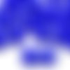 20pcs opaque medium dark bleu saphir ronde à facettes feu poli entretoise de verre tchèque perles 8m sku-33317