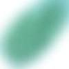 100pcs blanc albâtre opale vert lustre rond à facettes feu poli petite entretoise de verre tchèque p sku-33047