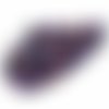 100pcs iris vega violet lustre rond druk verre tchèque pressé perles de petite entretoise 4mm sku-31052