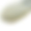 100pcs pastel perles blanche-neige ronde à facettes feu poli verre tchèque de petit écarteur 3mm sku-31817