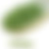 100pcs perles pastel sage vert olive ronde à facettes feu poli verre tchèque de petit écarteur 3mm sku-31835