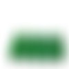 30pcs cristal arbre de noël vert verre tchèque poignard perles feuille plate 5 mm x 16mm sku-31949