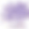 60pcs nacré lilas pourpre violet cotton candy le plus petit champignon bouton tchèque perles de verr sku-31077