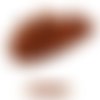 100pcs opaque brun chocolat ronde verre tchèque perles de petite entretoise graines rocailles 3mm sku-31663