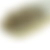 100pcs perles pastel taupe gris-brun ronde à facettes feu poli verre tchèque de petit écarteur 3mm sku-31829